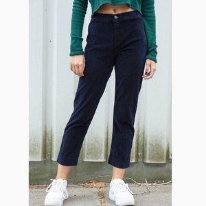 Brandy melville navy corduroy pants